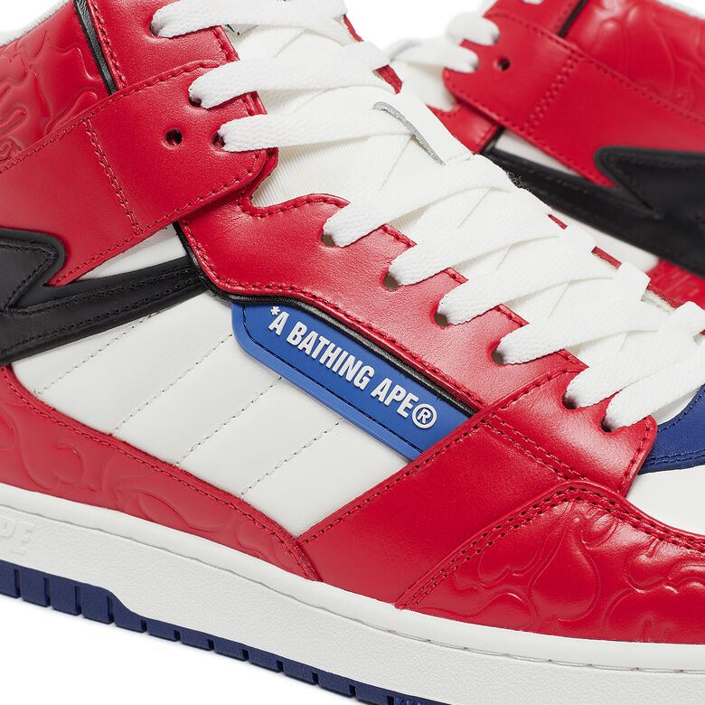 A Bathing Ape Sta 88 Mid #1 M1 red