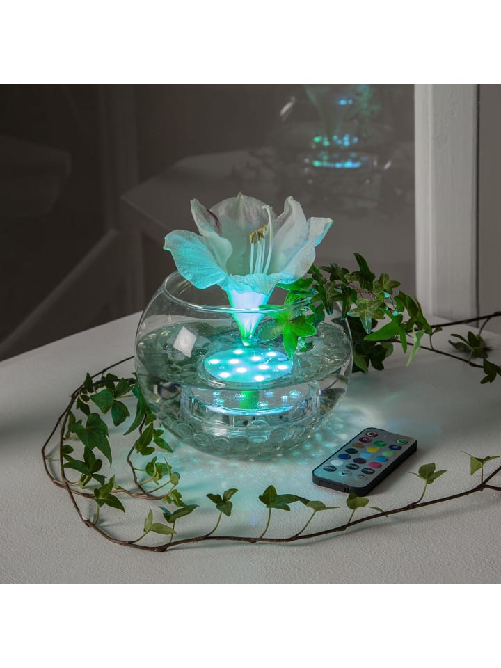 STAR Trading Deko Leuchte Water Candle, Wasserleuchte, LED Kerze, Wasserdicht, Fern günstig kaufen onesize
