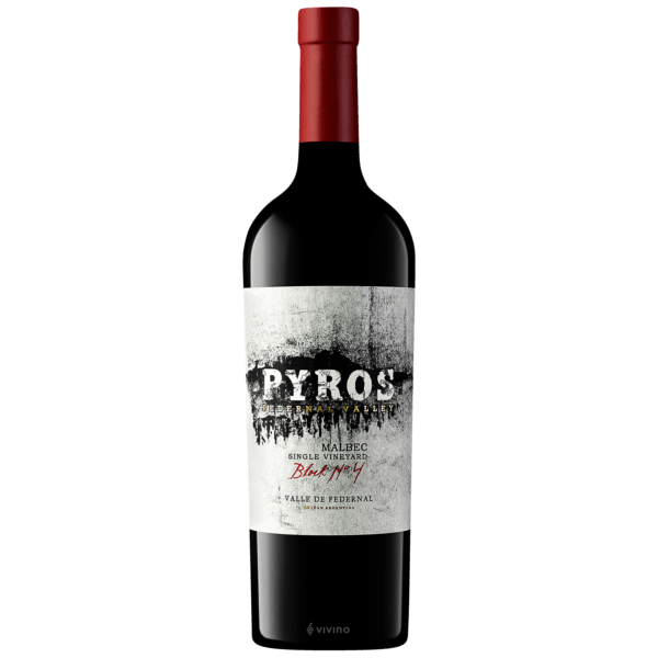 PyrosSingle Vineyard Block No 4 Malbec 2018