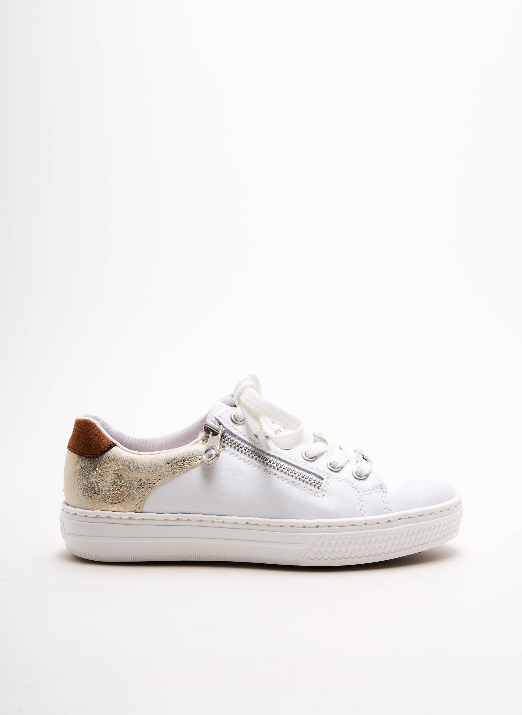 Rieker Baskets Femme couleur blanc