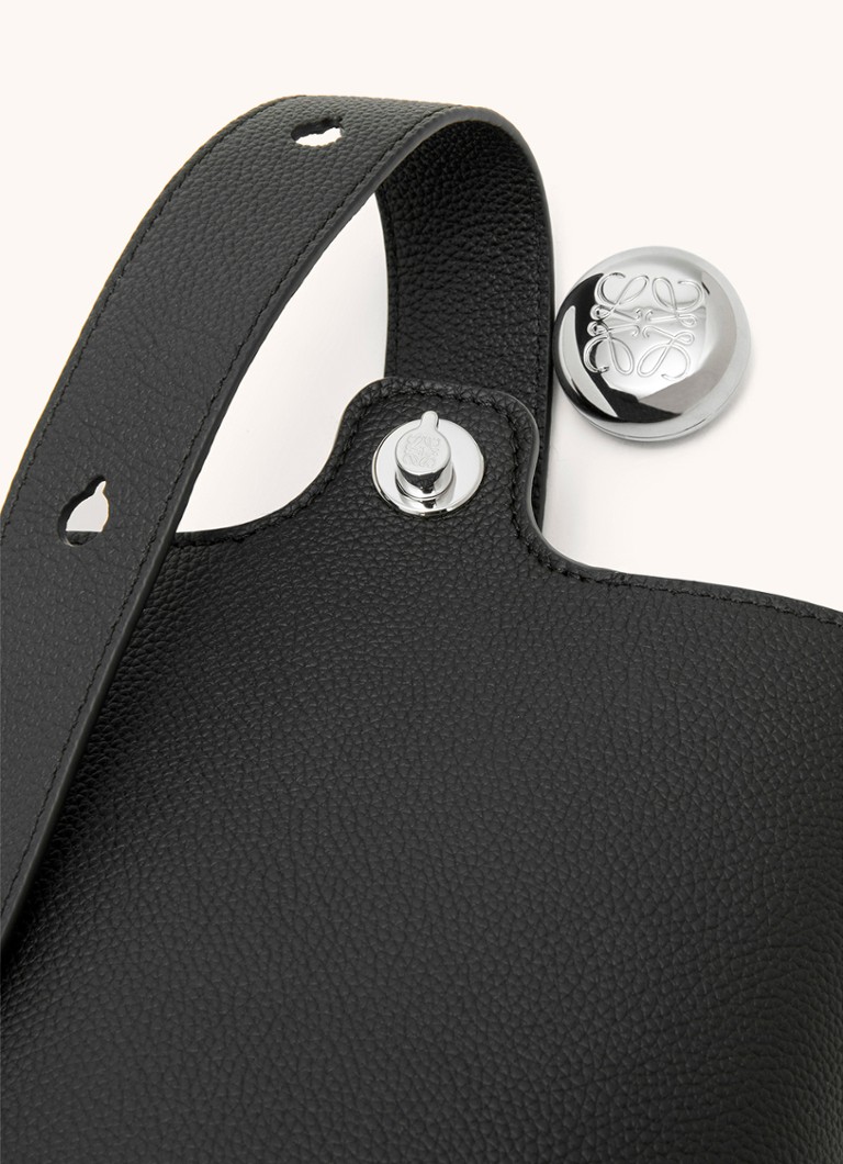 LOEWE Pebble Bucket Mini crossbody bag made of calfskin