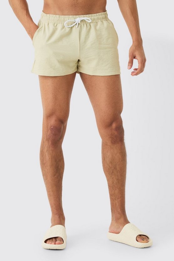 Super kurze Badehose in Knitteroptik