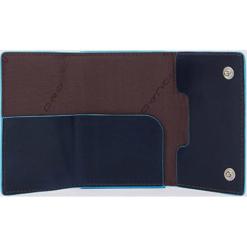 Piquadro Black Square Kreditkartenetui Leder 6 cm