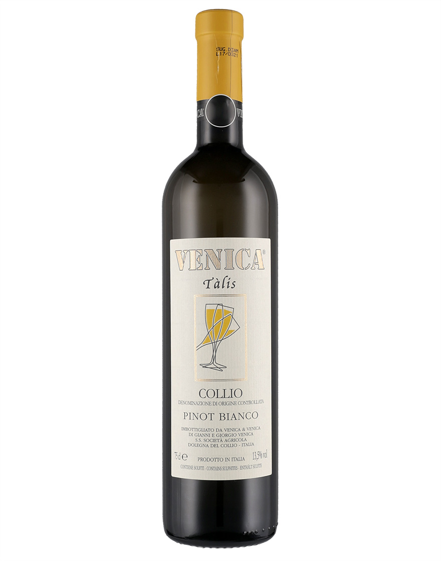 Collio DOC Pinot Bianco Tàlis 2022 Venica & Venica 0,75 ℓ