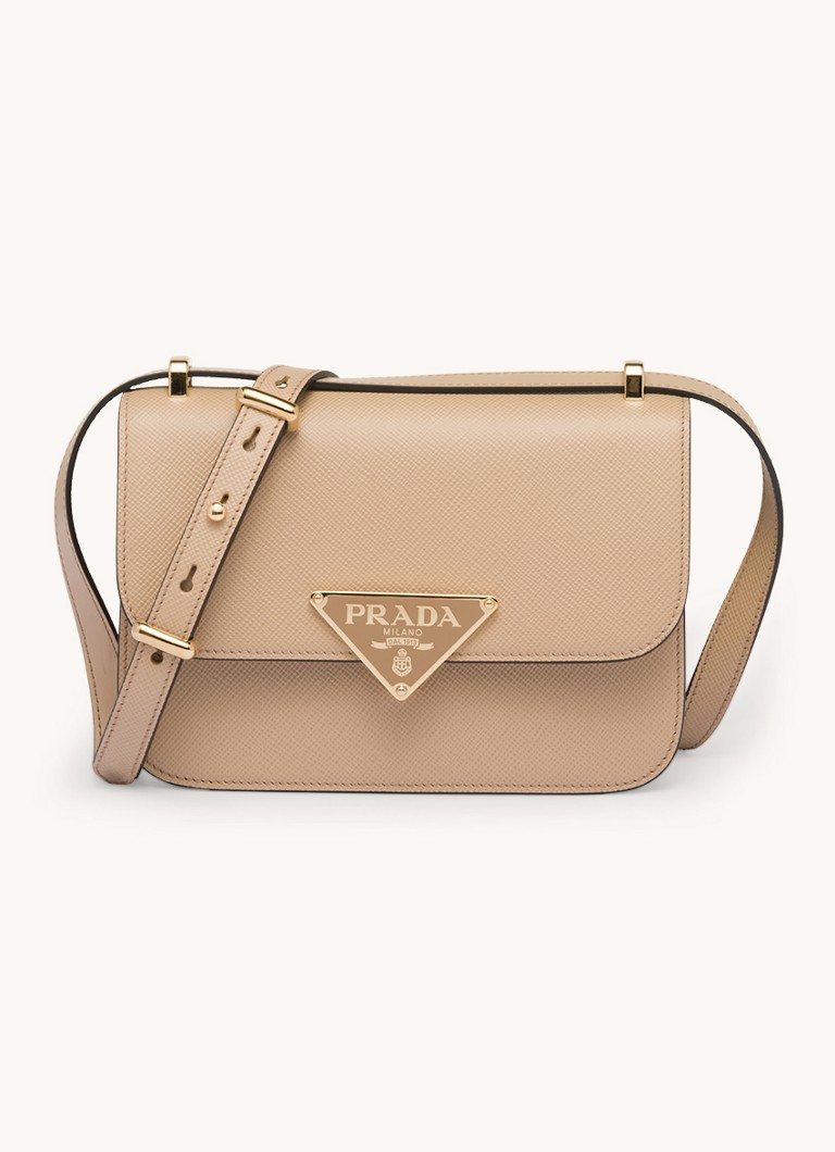 Prada leather crossbody bag