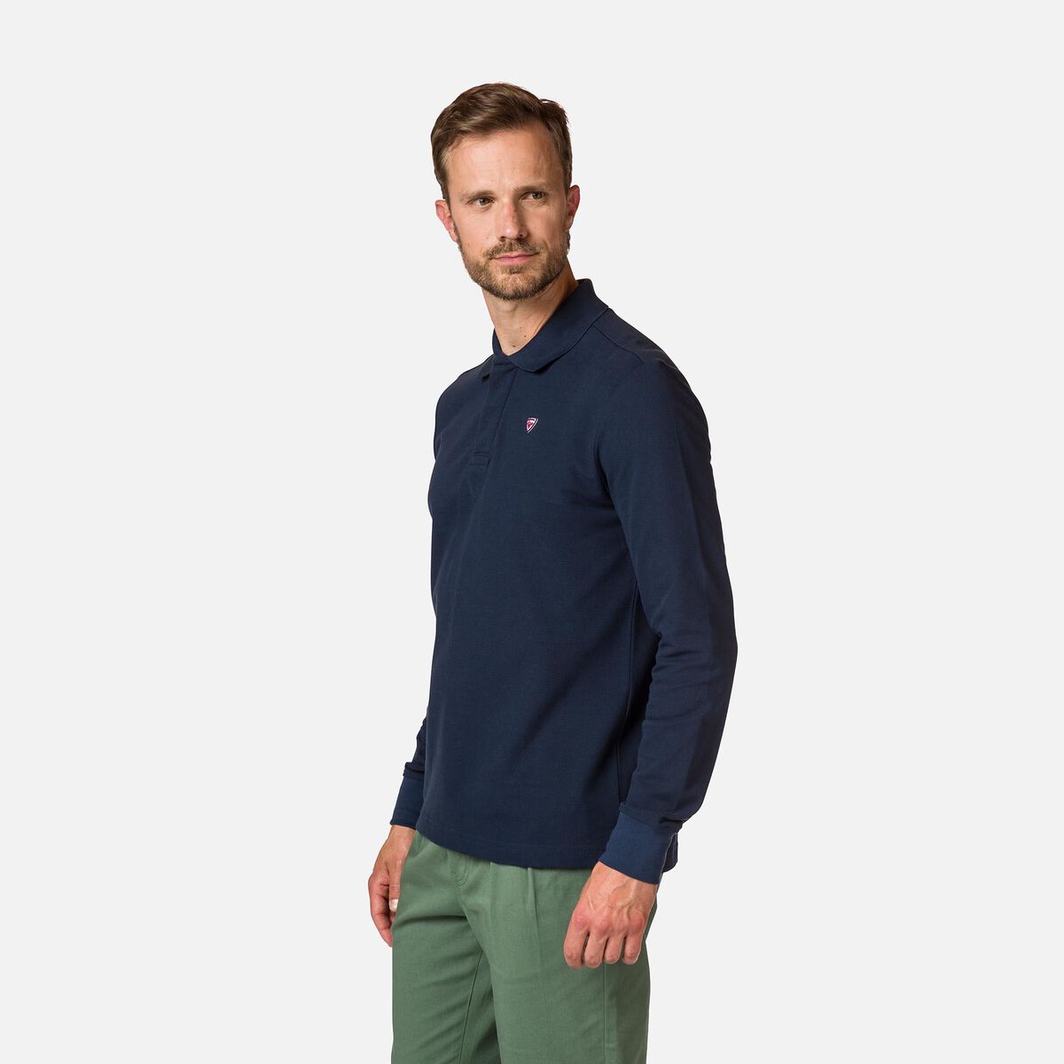 LANGARM-POLOSHIRT FÜR HERREN ROSSI