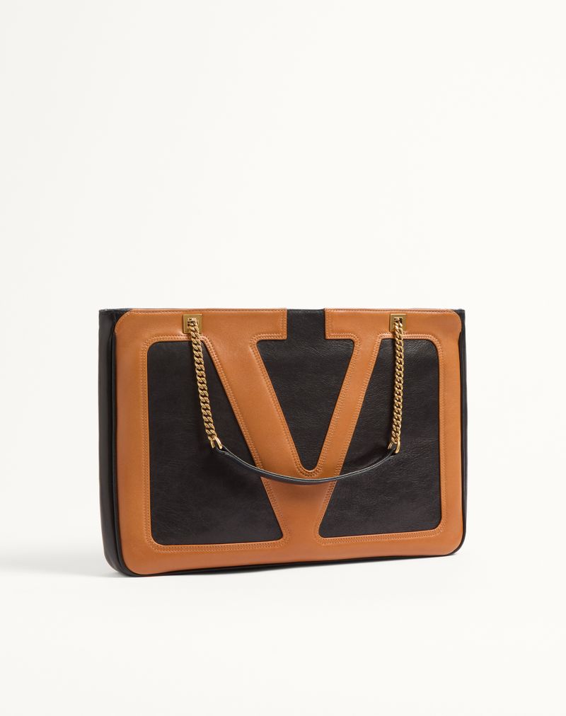 Valentino Garavani Viva Superstar Bolsa Média Nappa