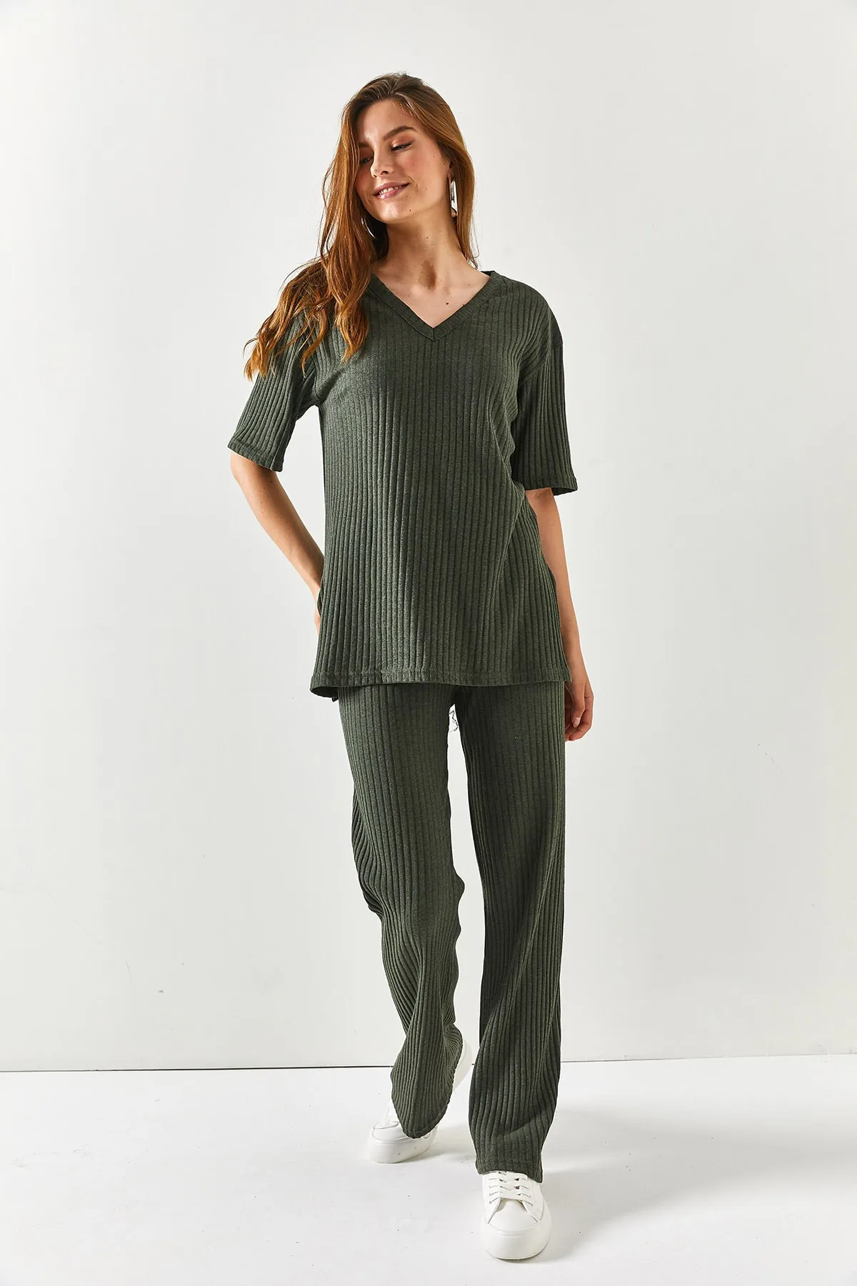 Olalook  Zweiteiler - Khaki - Regular Fit