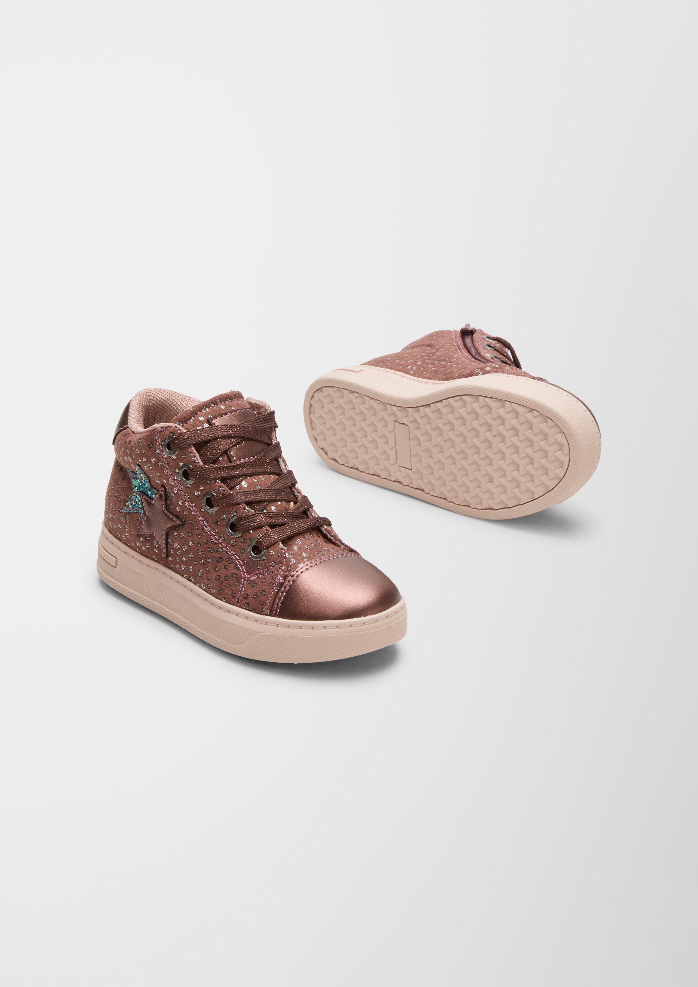 Sneaker im Materialmix  6006495-579