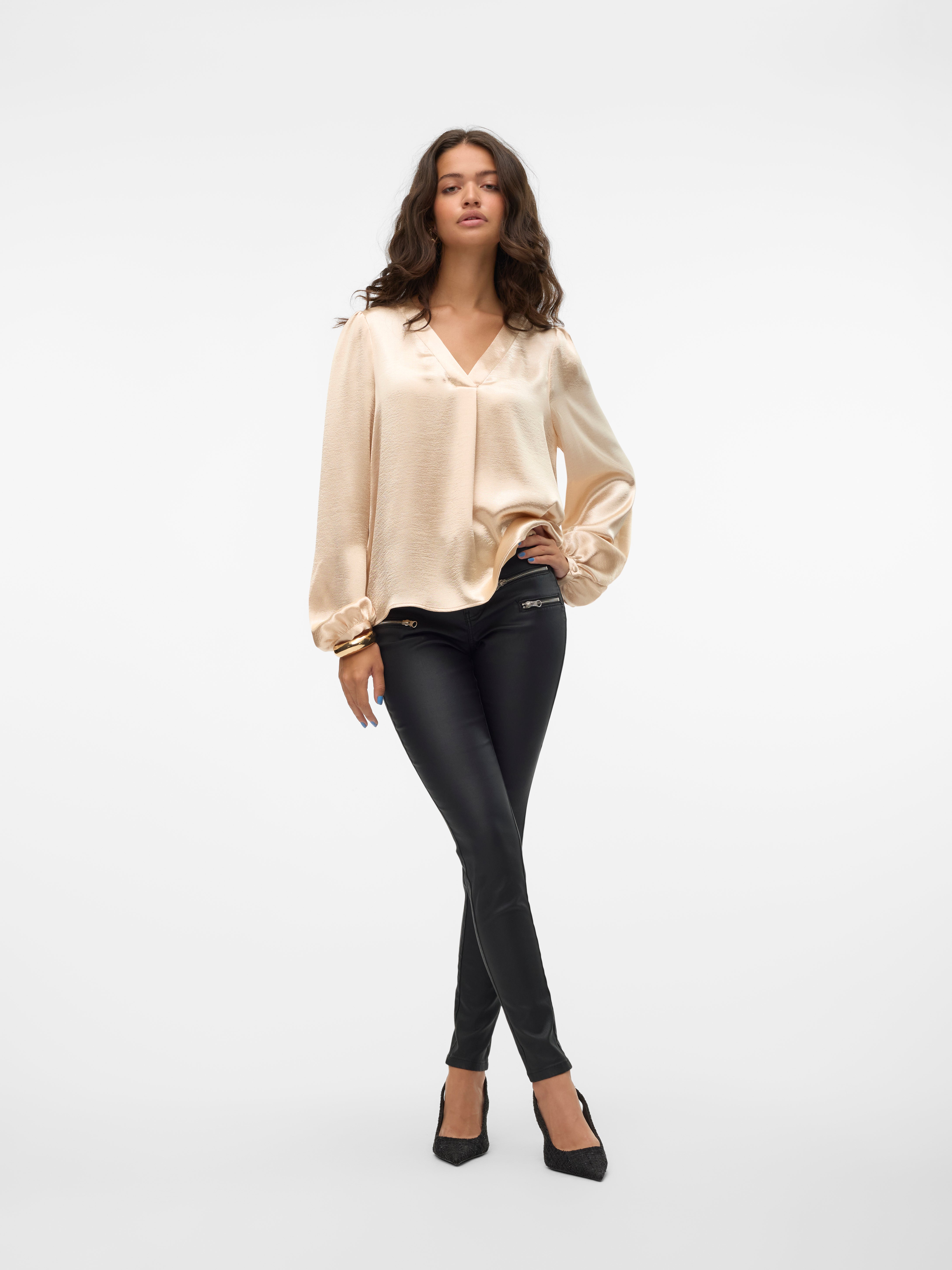VMSEVEN Mittlere Taille Hose