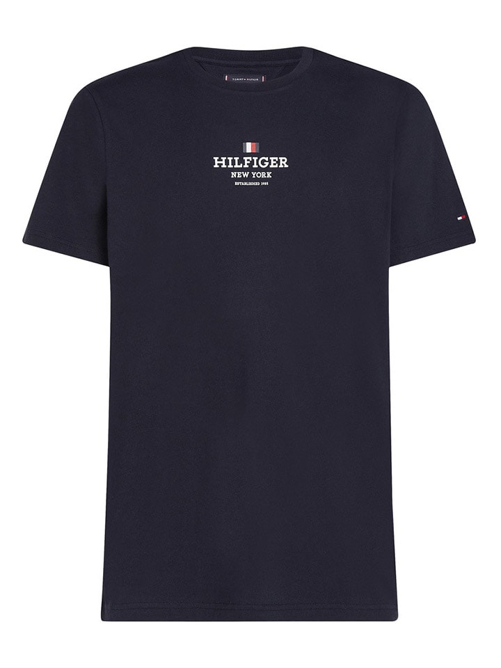 Tommy Hilfiger Shirt in Dunkelblau günstig kaufen