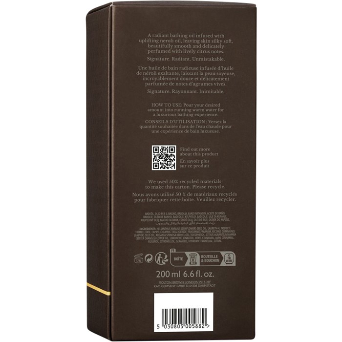 Radiant Bathing Oil