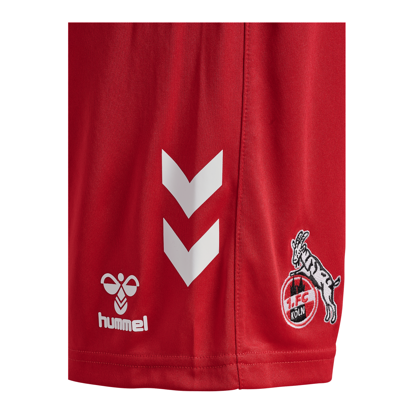 Hummel 1. FC Köln Short Away 2024/2025 Kids Rot F3062