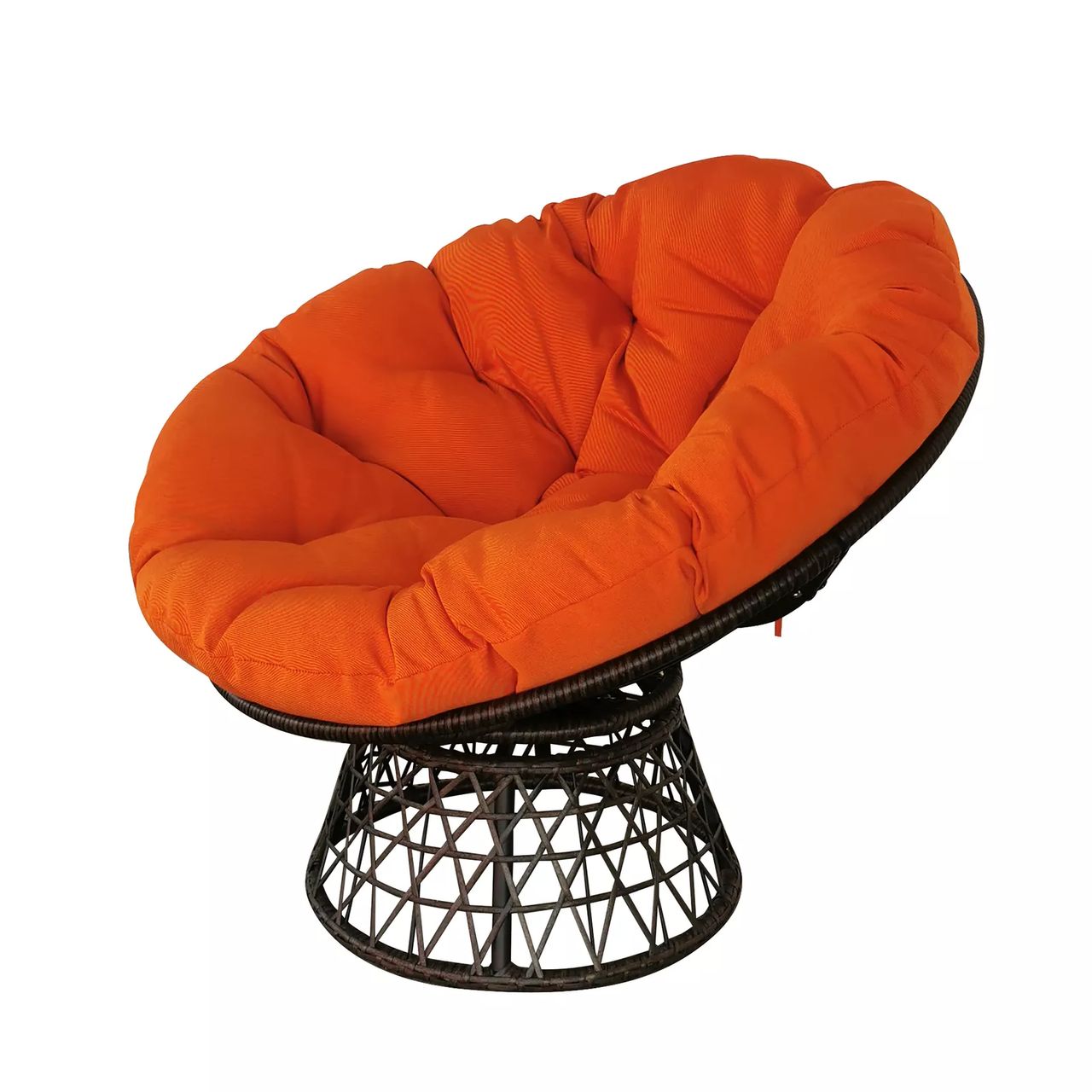 Happy Home Happy Home Moon Chair Rattansessel Sitzsessel orange/rot