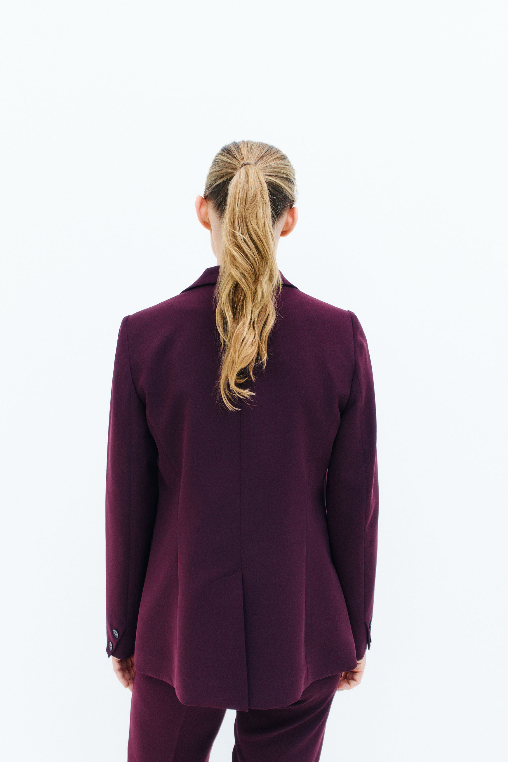 blazer antea bordeaux femme