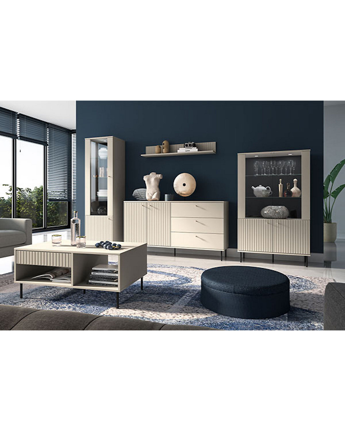 Kleiderschrank Sophie Garderobenschrank 92x53x190cm 2-türig