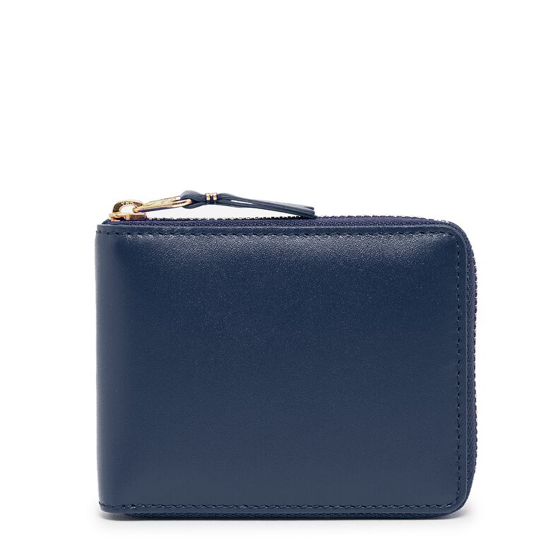 Comme des Garcons Wallet Classic Leather Line navy