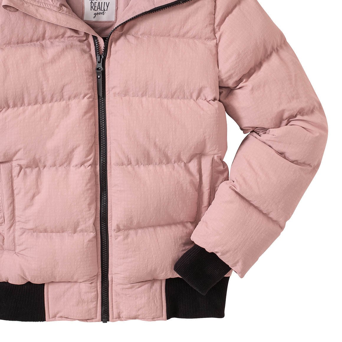 Mädchen Steppjacke mit Kapuze