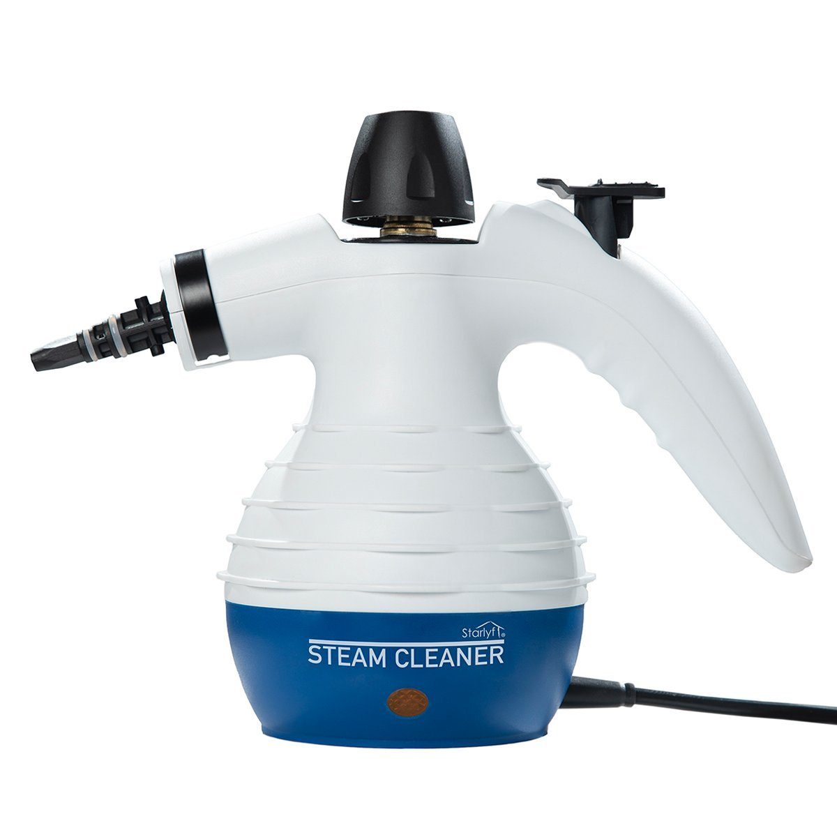 Starlyf Handdampfreiniger Steam Cleaner, 1050 W, beutellos, 2,8 bar, 250 ml, tragbarer Dampfreiniger, Dampfente