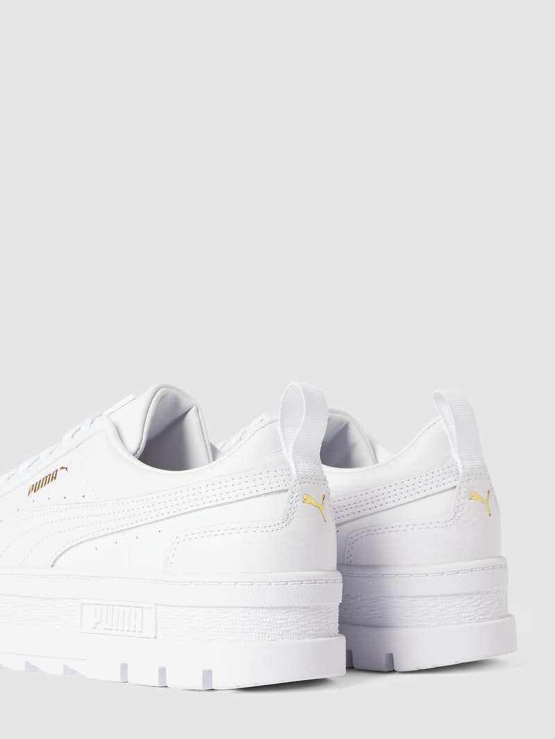 Sneaker mit Plateau-Sohle Modell 'Mayze' in weiß