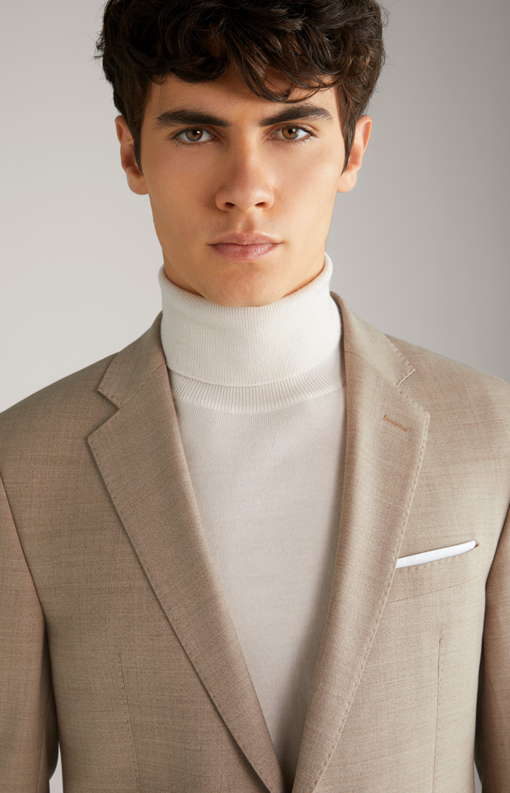 Baukasten-Sakko Herby in Beige meliert