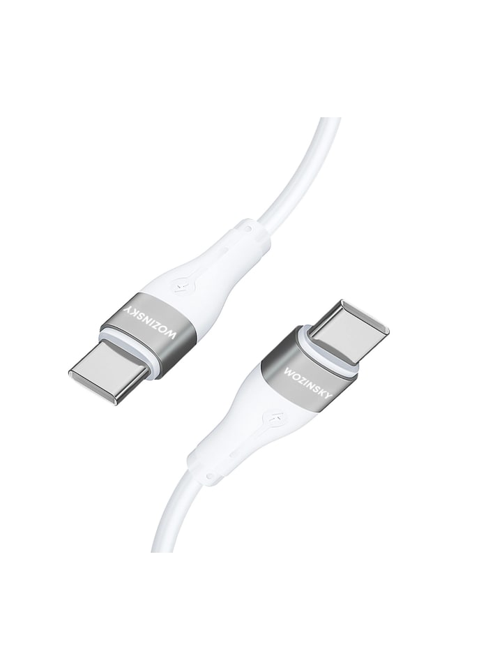 Wozinsky USB-C - USB-C (Typ-C) Ladekabel 65W PD Datenkabel 1 Meter in Schwarz günstig kaufen onesize