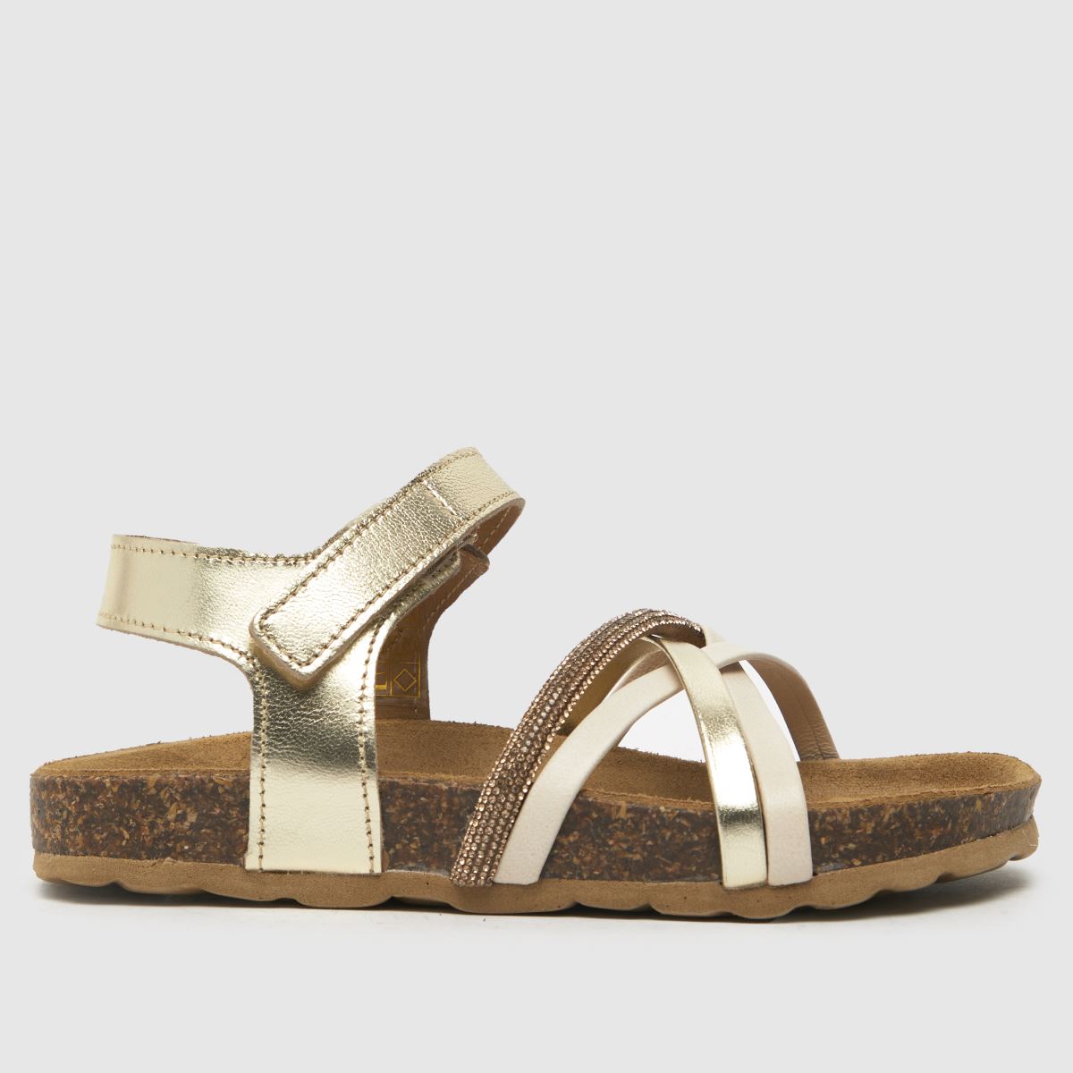 schuh natural tranquil flickor juniorsandaler