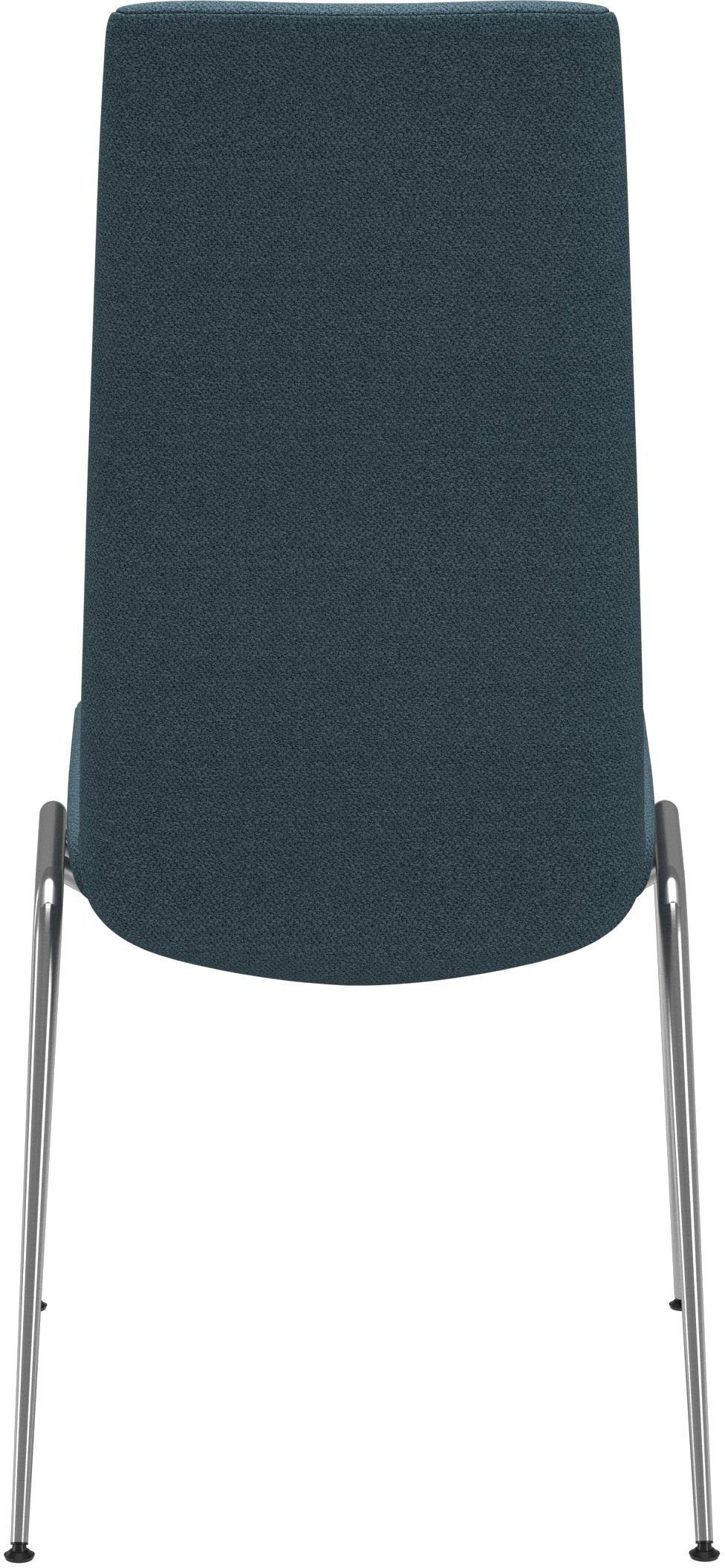 Stressless® Polsterstuhl Laurel, High Back, Größe M, mit Beinen aus Stahl in Schwarz matt