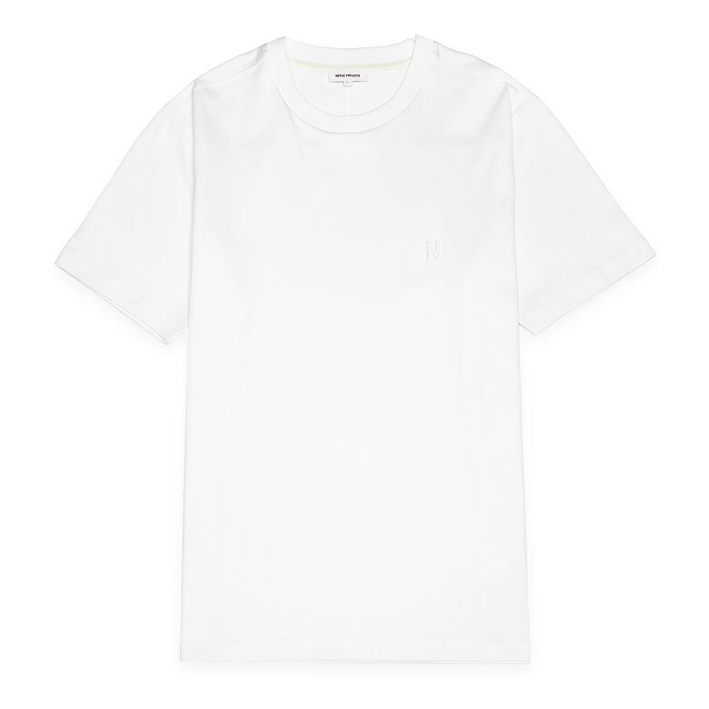 Norse Projects Johannes Organic N Logo T-shirt white