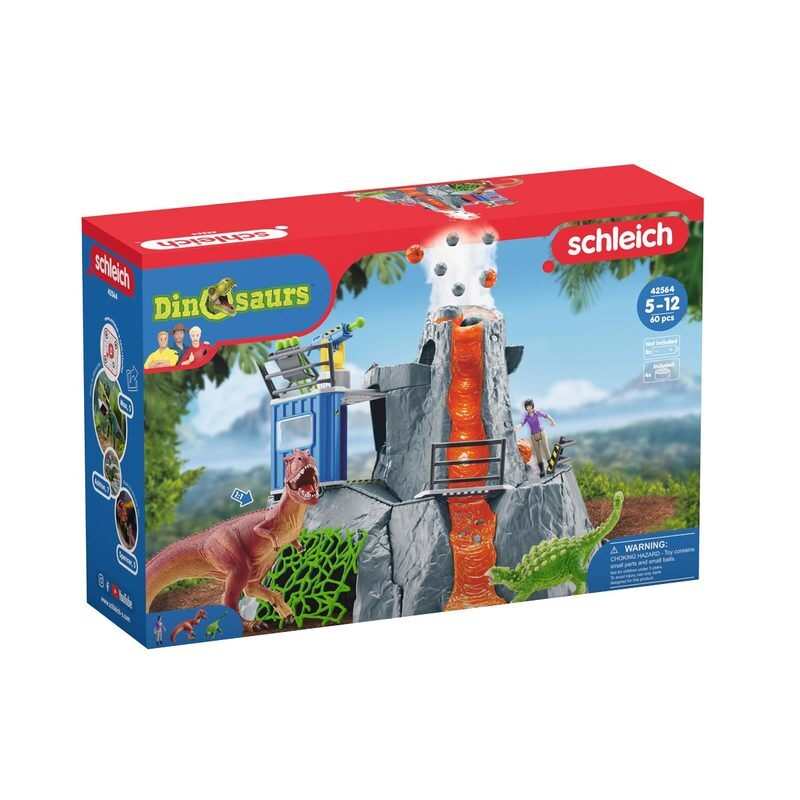 Expédition au grand volcan Dinosaurs Schleich