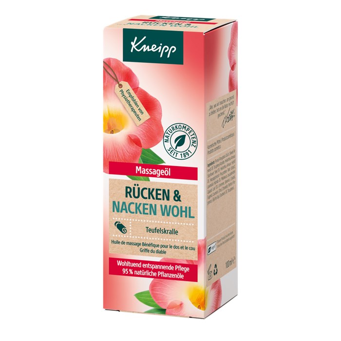 Massageöl Rücken & Nacken Wohl