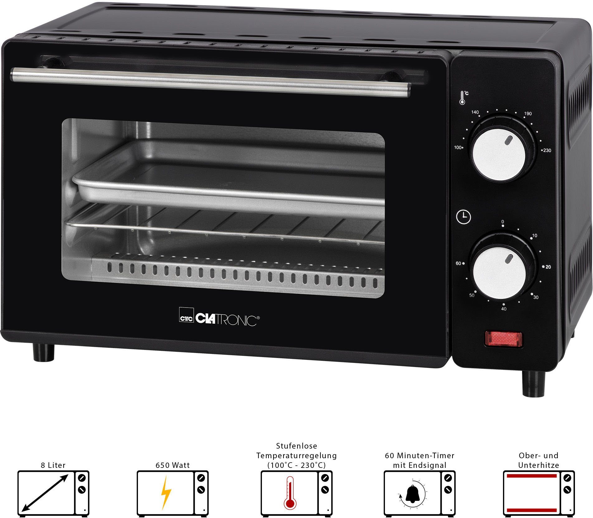 CLATRONIC Minibackofen MB 3746