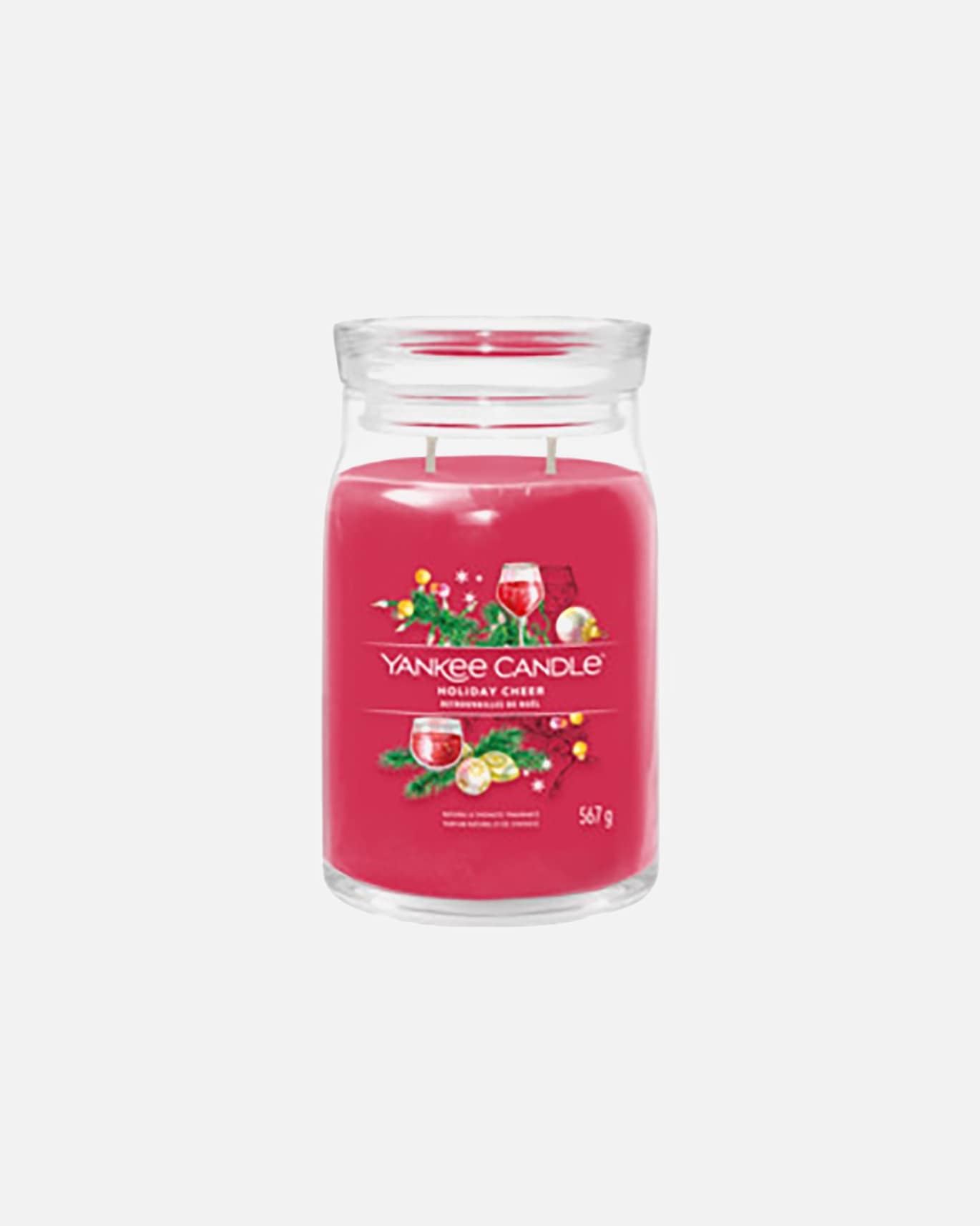 YANKEE CANDLE didelis firminis indelis Kalėdų susitikimui