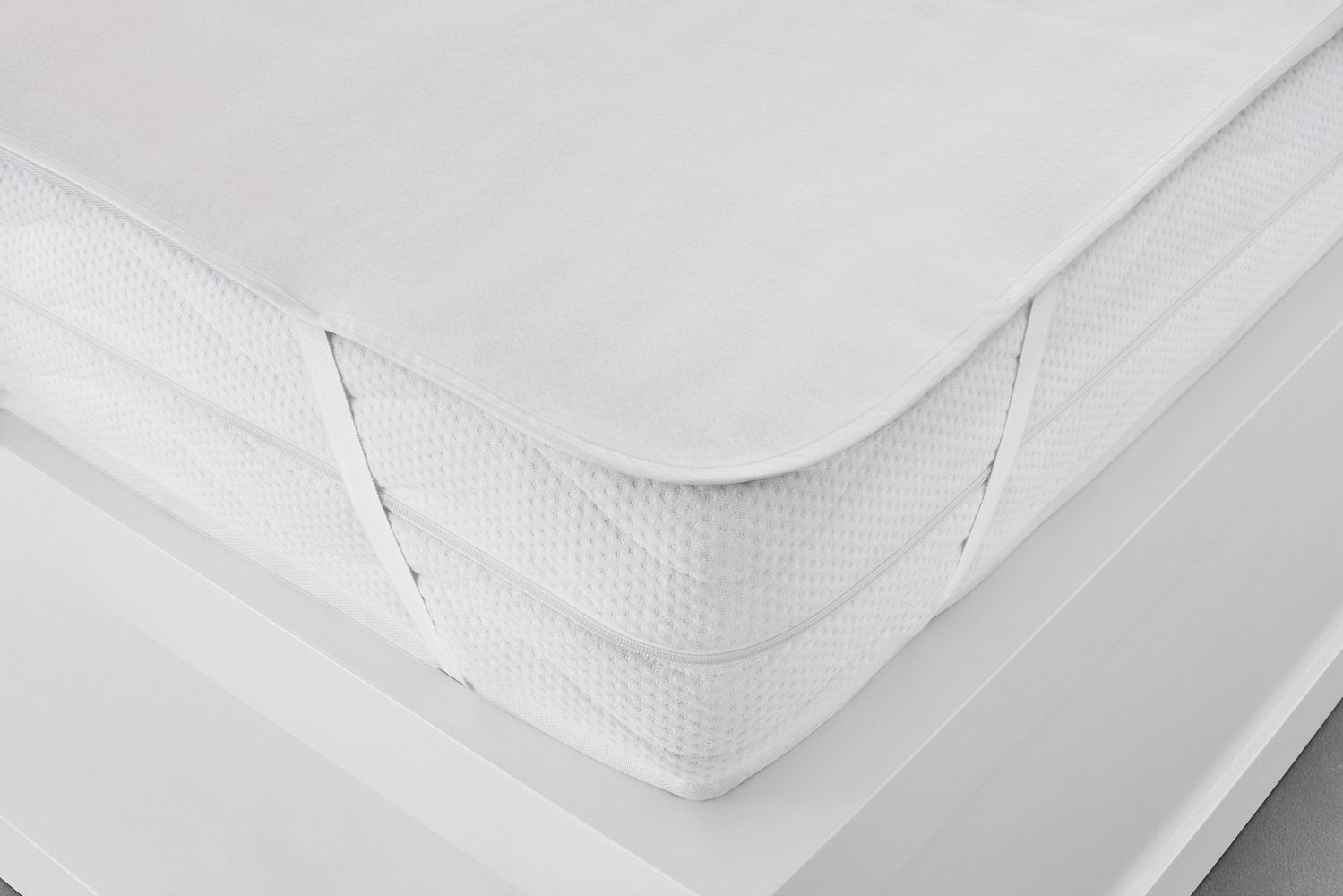 Matratzenauflage Matratzenschutz/Auflage in creme Giantore, für Matratzen bis ca. 28cm Höhe
