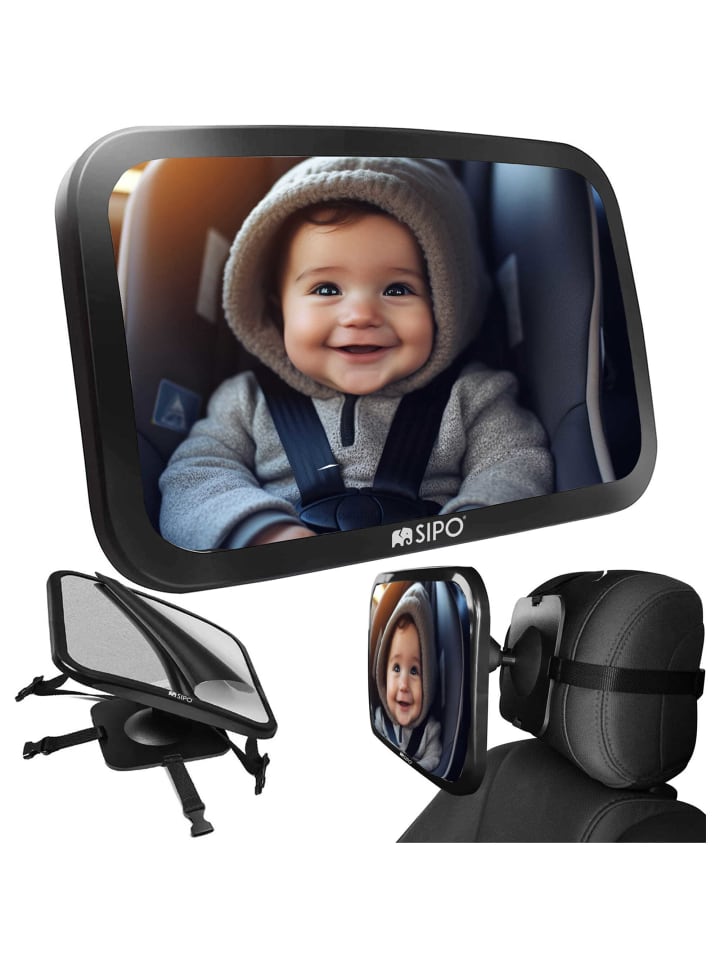 SIPO Autospiegel Sipo in schwarz günstig kaufen onesize
