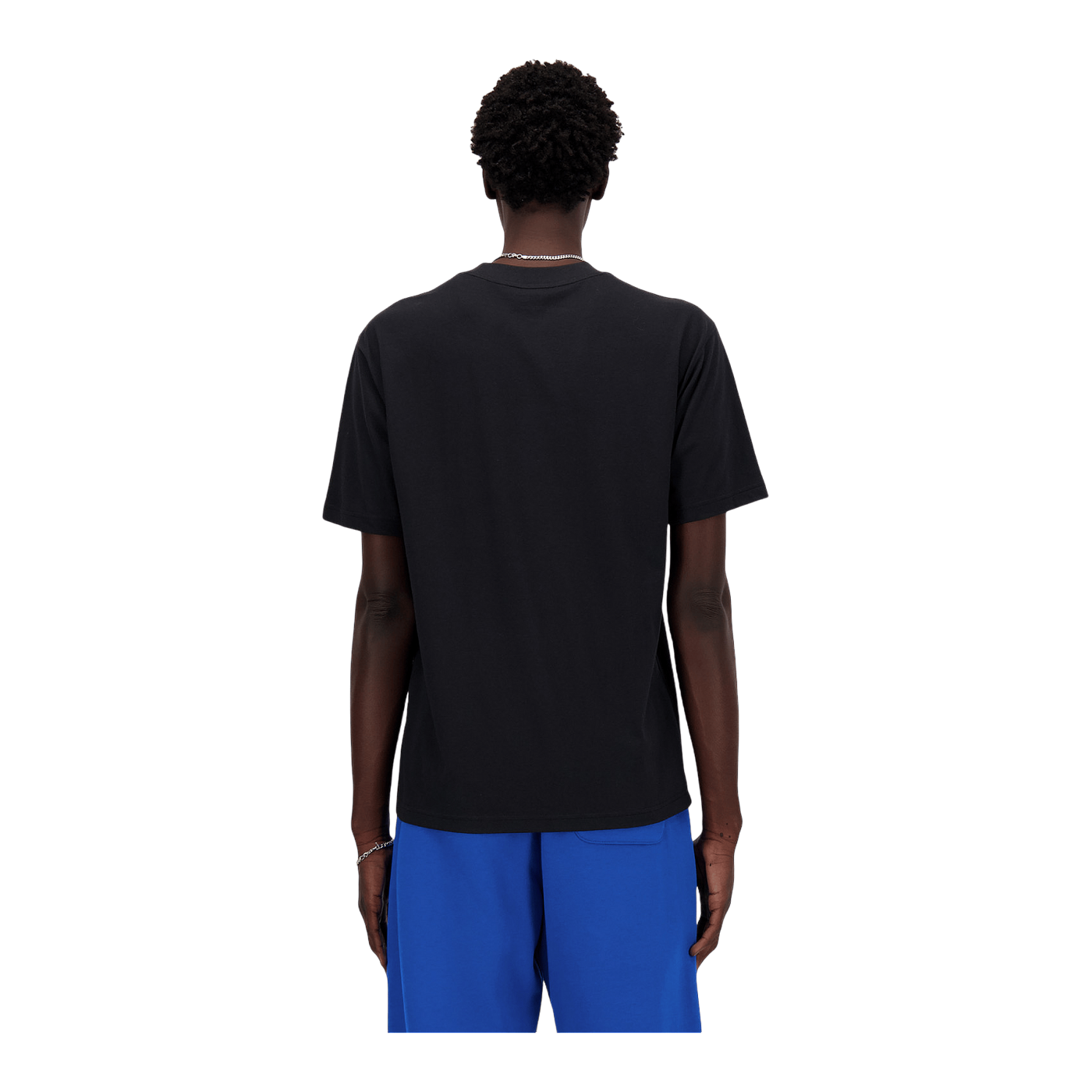 New Balance Sport Essentials Cotton T-Shirt Schwarz FBK