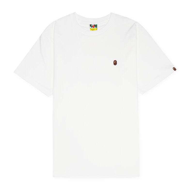 A Bathing Ape Ape Head One Point Tee M white