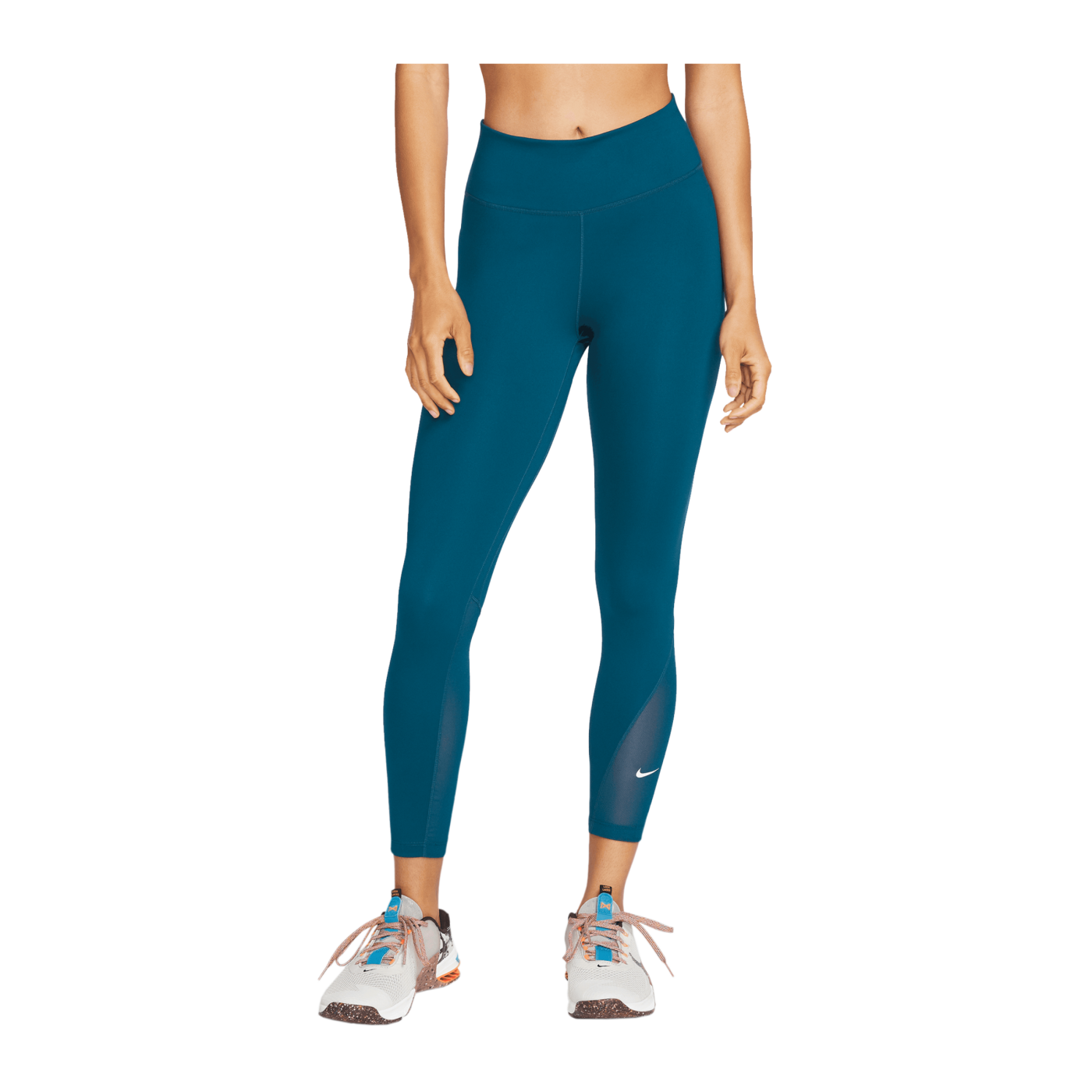 Nike One 7/8 Leggings Training Damen Blau F460