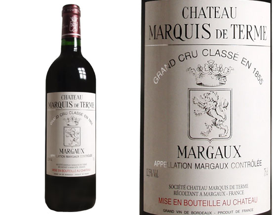 Château Marquis de Terme 2001 Bordeaux Margaux
