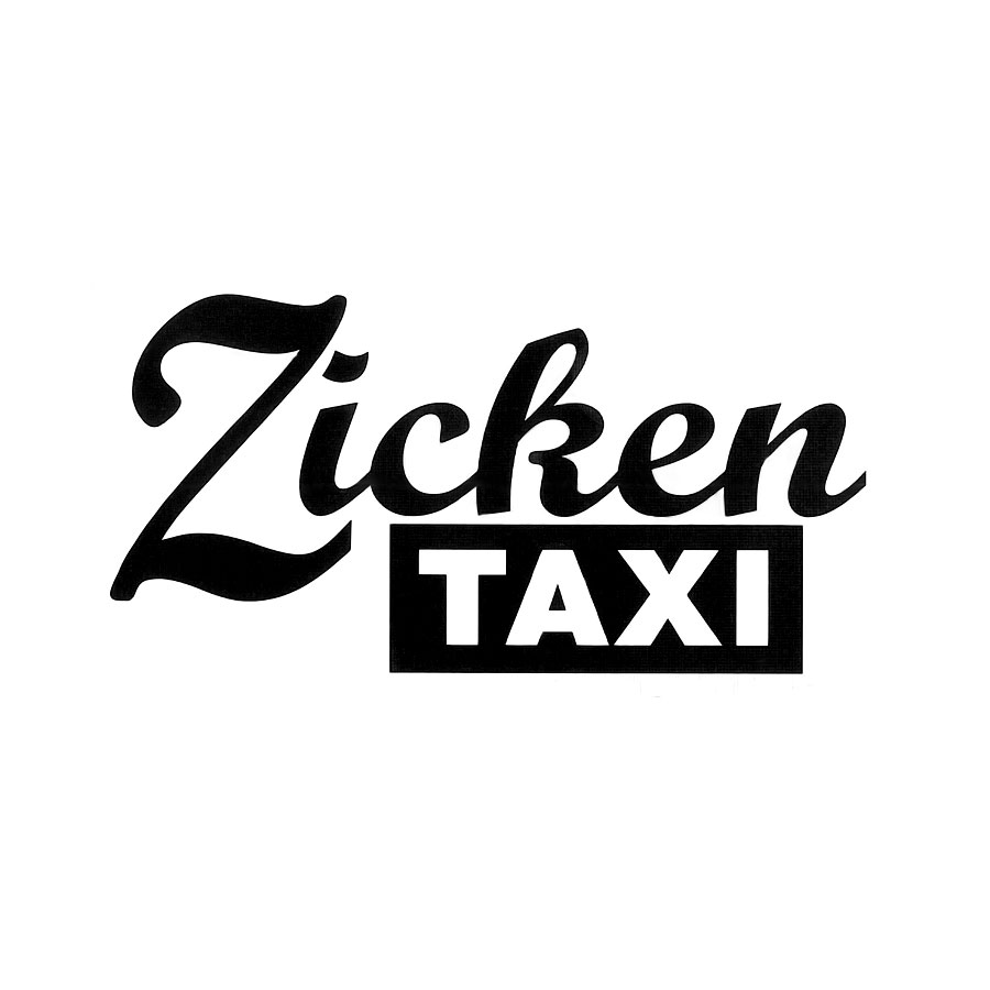Aufkleber "Zicken TAXI", Auto-Sticker in Schwarz, selbstklebend, 1 Stück - ATU