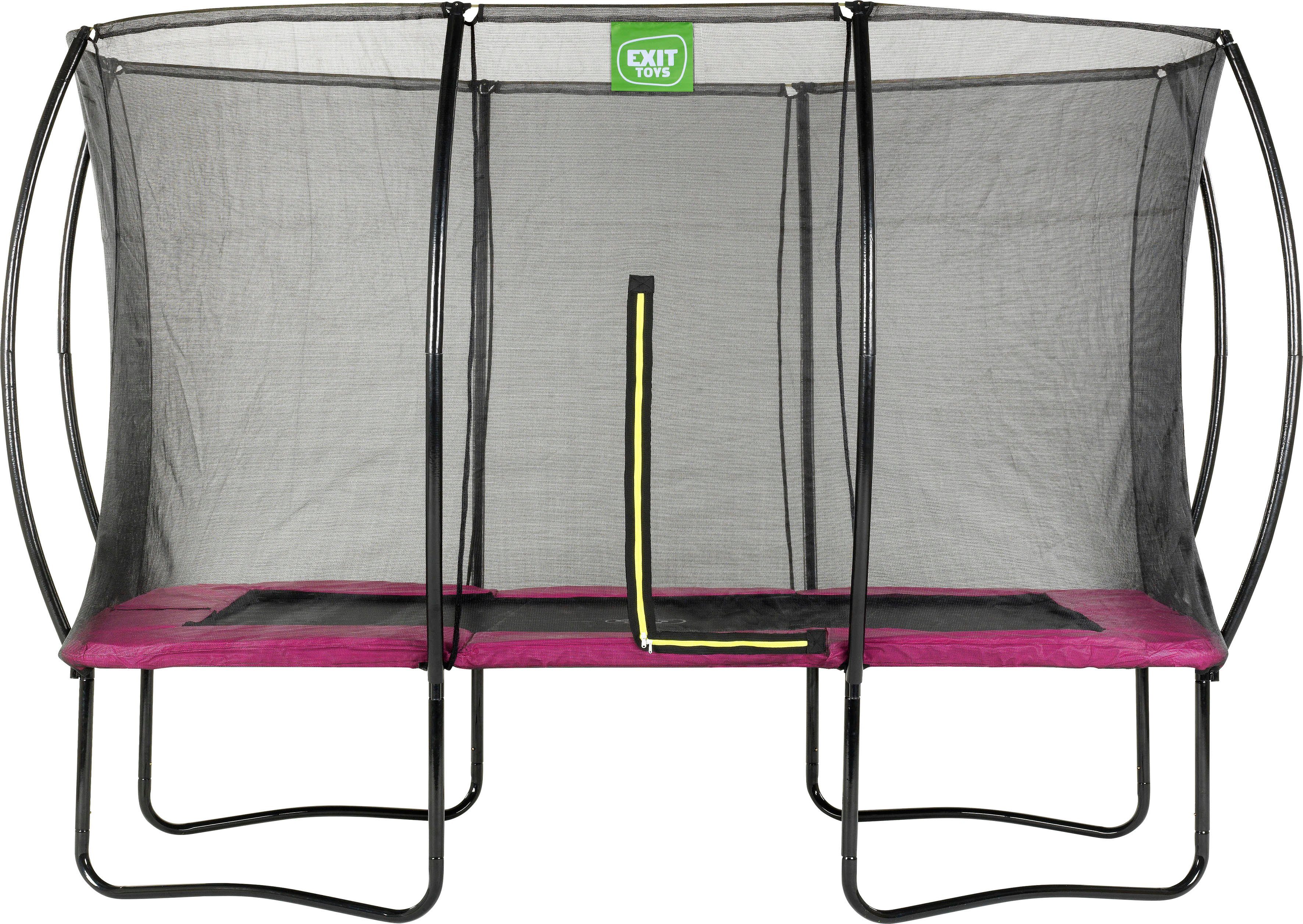 EXIT Gartentrampolin Silhouette, BxT: 244x366 cm, mit Sicherheitsnetz