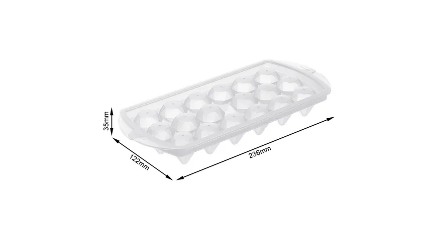 rotho Eiswürfelbereiter transparent