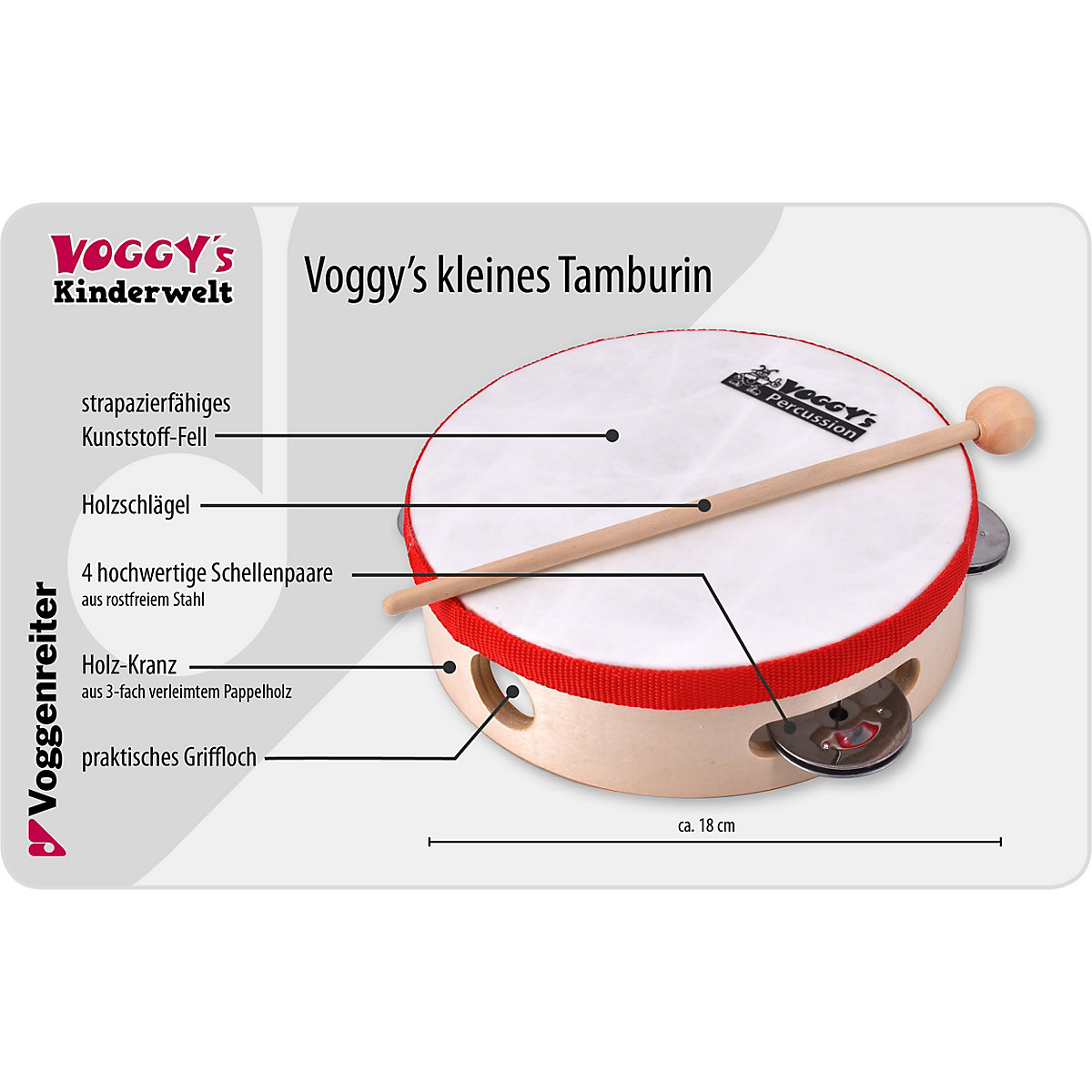 Voggy's kleines Tamburin