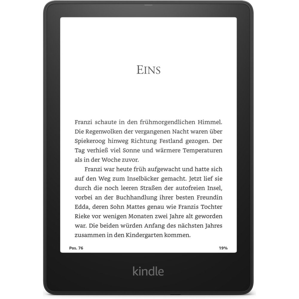 Amazon Kindle Paperwhite Signature Edition - eBook-Reader - schwarz E-Book (6,8 Zoll