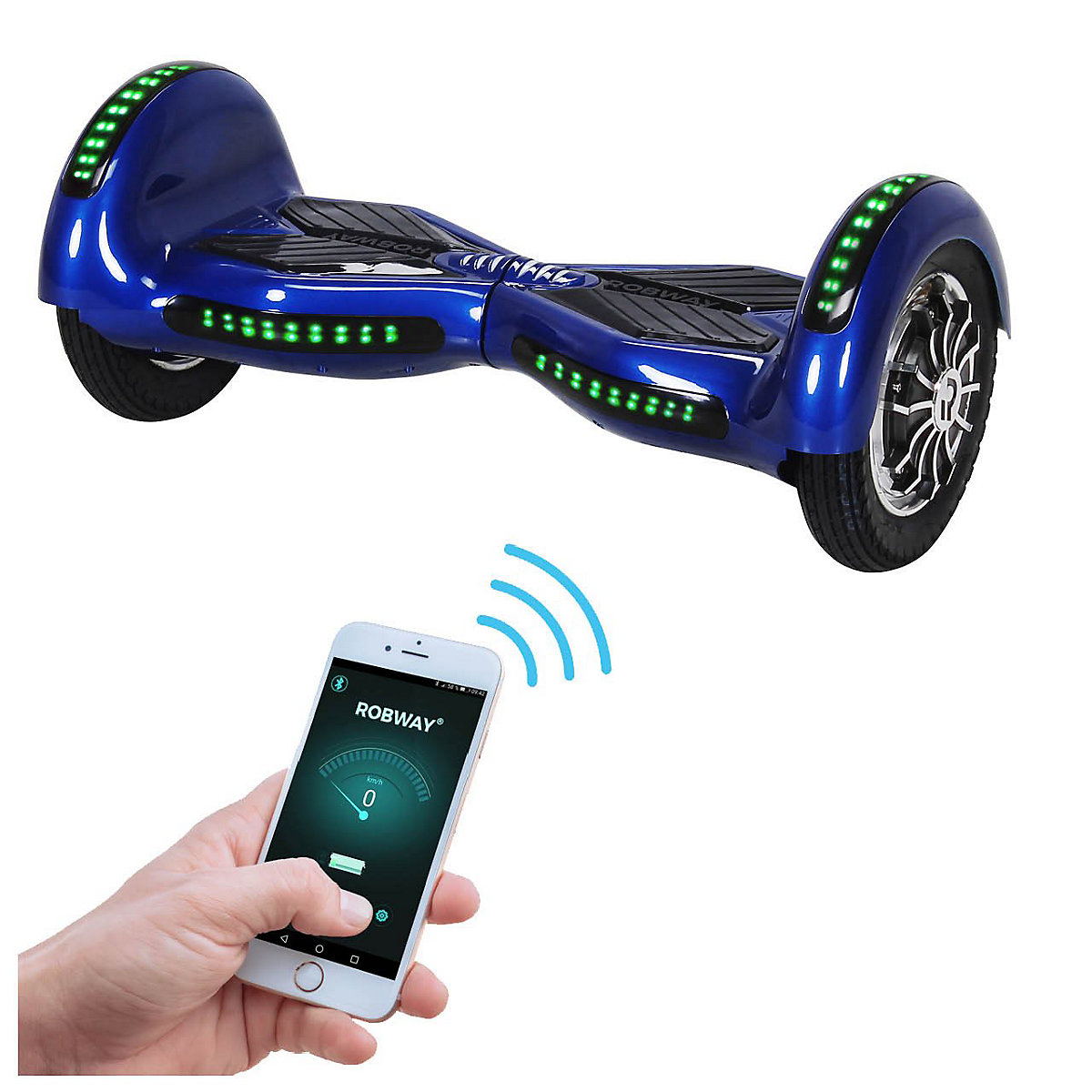 Kinder Elektrofahrzeuge E-Balance Hoverboard W3 - 10 Zoll - 800 W - 15 km/h - App