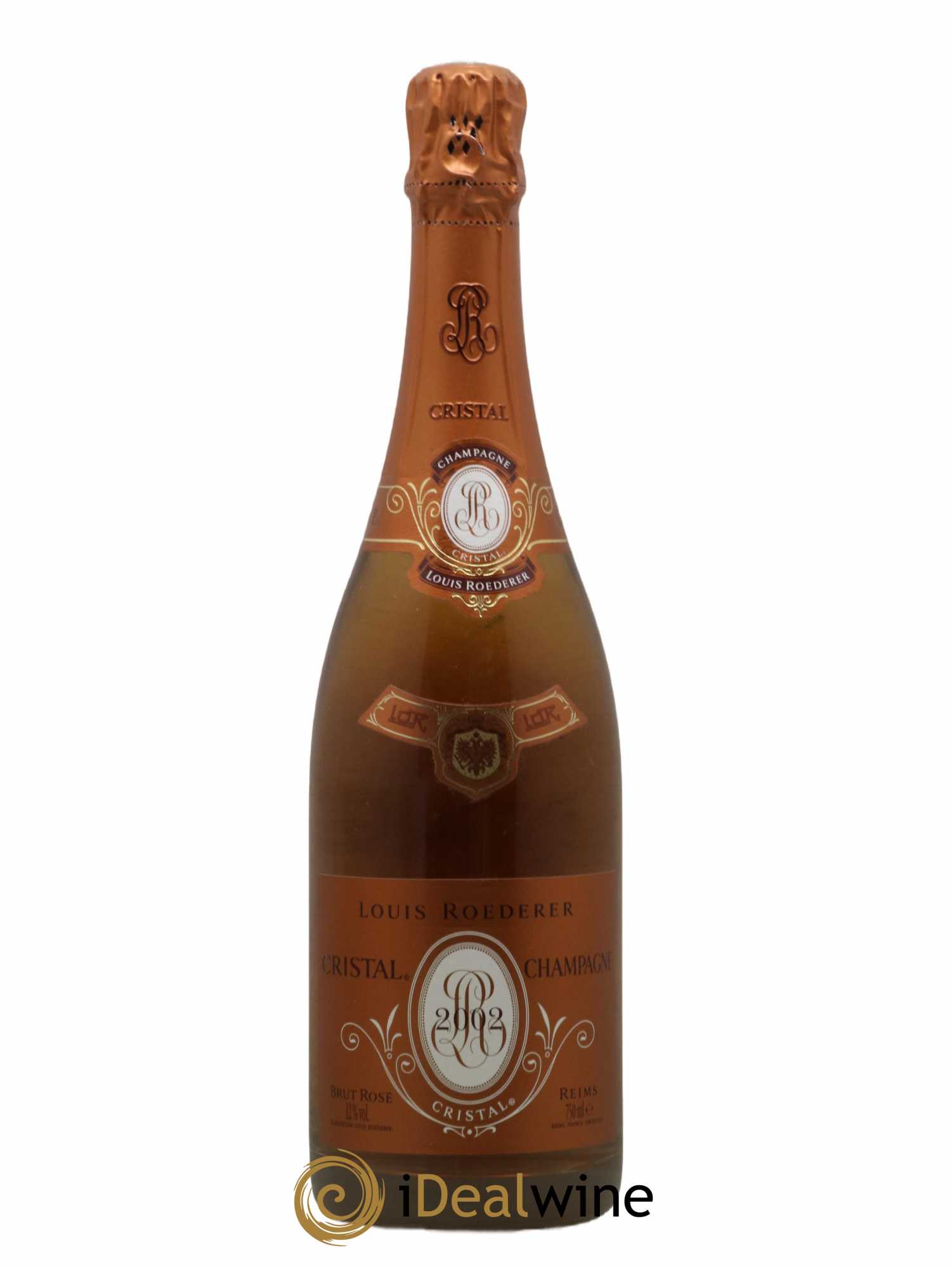 Cristal Louis Roederer Brut  2002 - Lot de 1 Bouteille