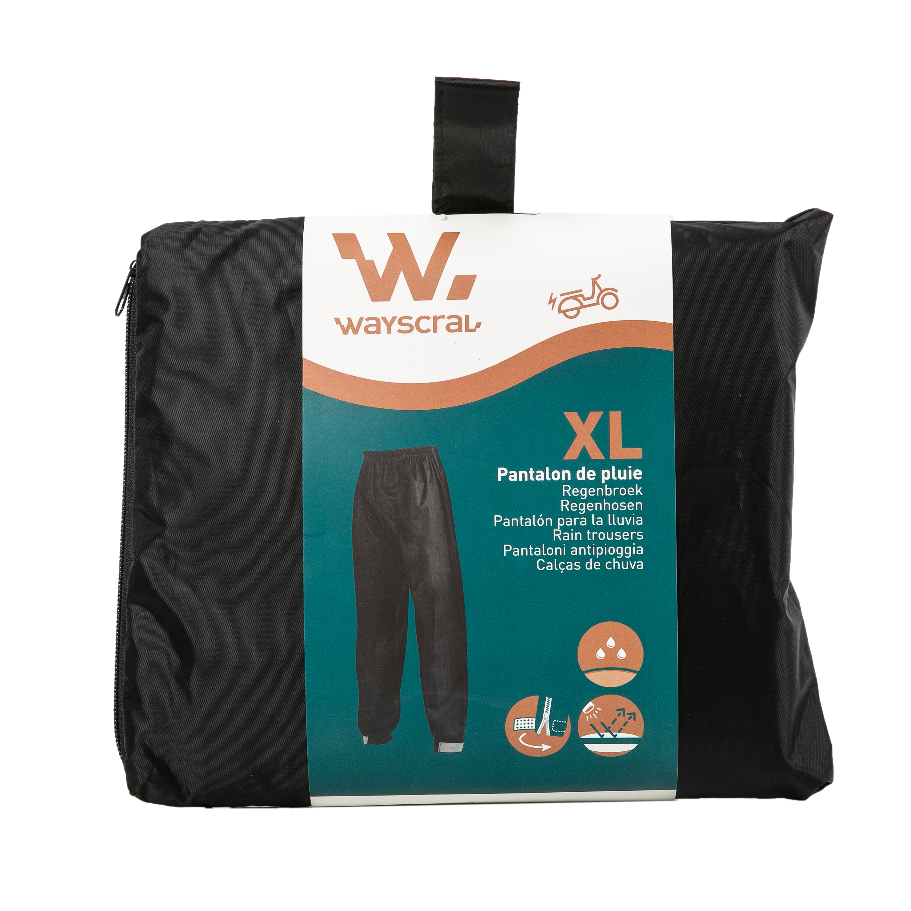 WAYSCRAL Regenüberhose, Größe XL - ATU