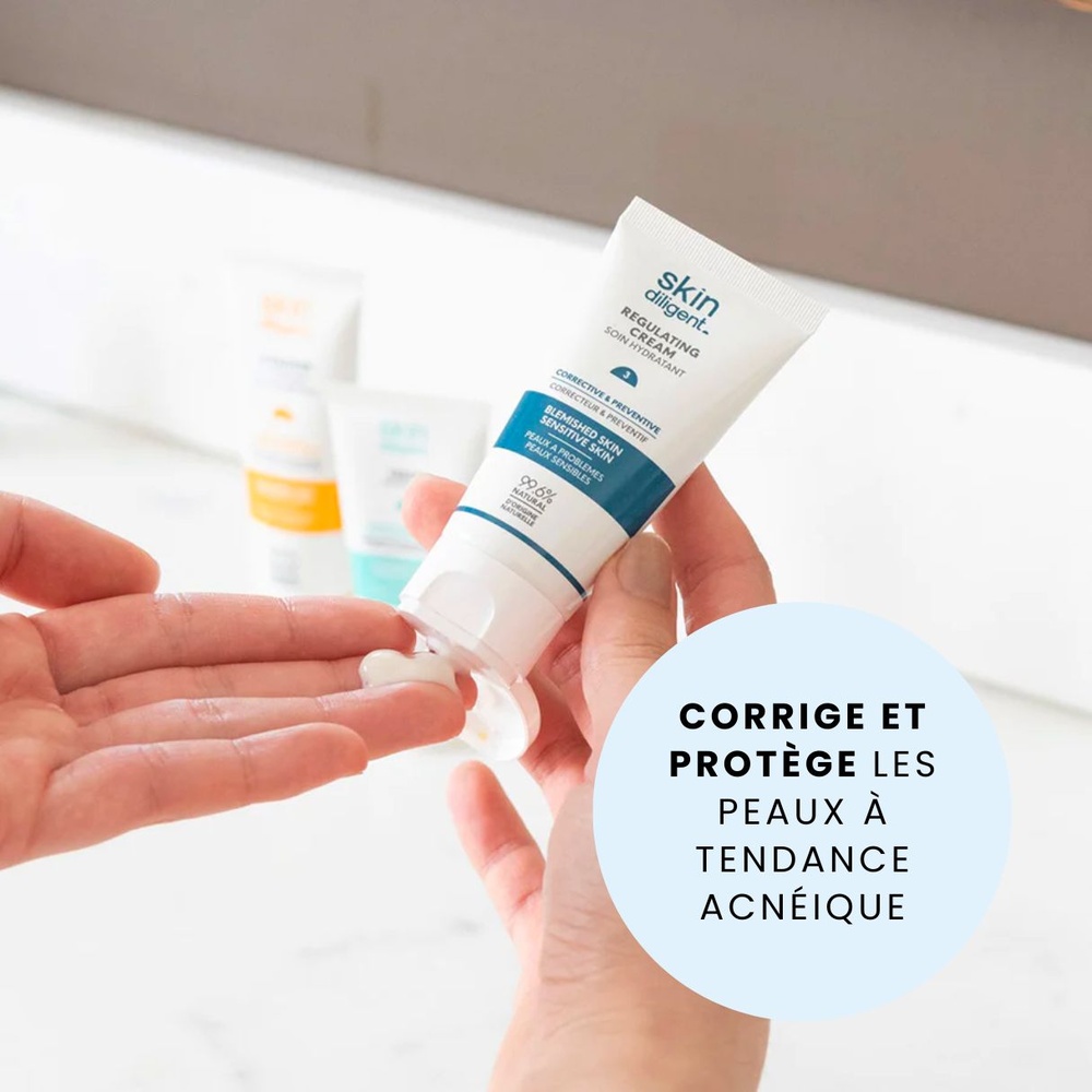 skin diligent Crème Hydratante Régulatrice Soin Hydratant