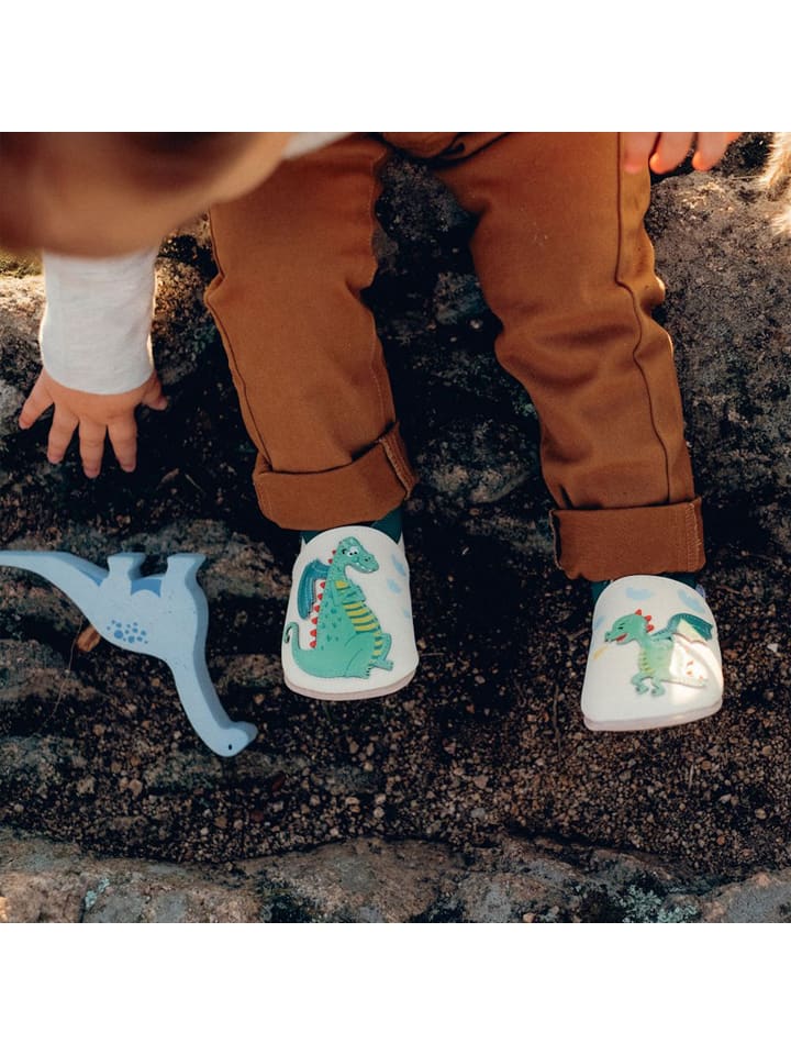 Lait et Miel Leder-Krabbelschuhe 