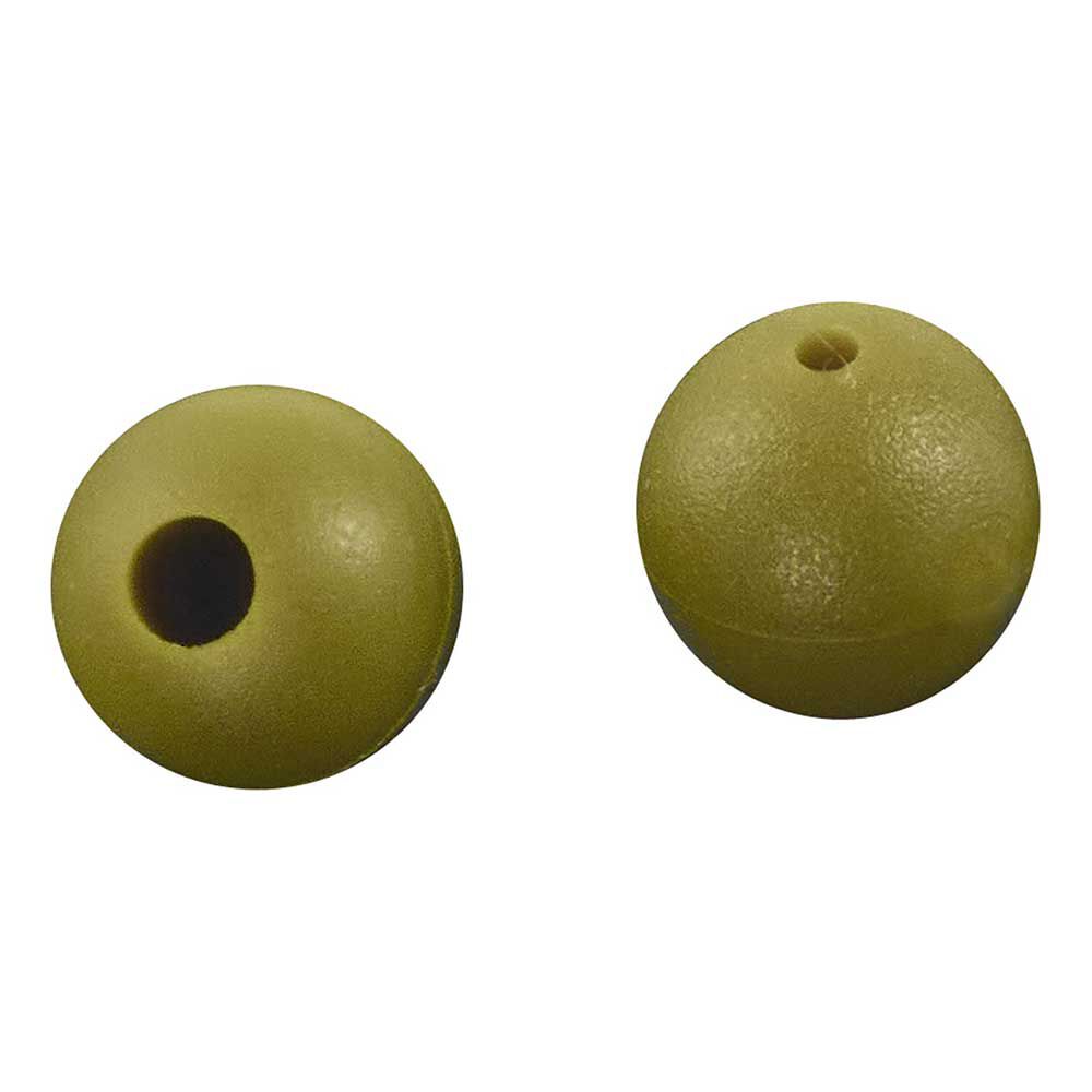 Rok-kumihelmet, vihreät 6 mm, 25 kpl pussissa